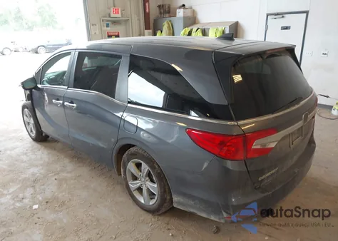 2019 Honda Odyssey Ex-L из США, поврежденный, VIN 5FNRL6H79KB124212